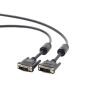 Cableexpert DVI-D Dual Link M/M, 10m, Μαύρο