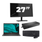 Dell Latitude 3420 - Intel Core i3 11ης γενιάς - 14 ίντσες - 16GB RAM - 256GB SSD - Windows 11 Home + 1x Οθόνη 27 ιντσών