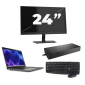 Dell Latitude 3440 - Intel Core i3 13ης γενιάς - 14 ίντσες - 16GB RAM - 256GB SSD - Windows 11 Home + 1x Οθόνη 24 ιντσών