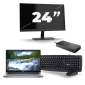 Dell Latitude 5411 - Intel Core i5-10th Generation - 14 ιντσών - 8GB RAM - 256GB SSD - Windows 11 + 1x 24 ιντσών οθόνη