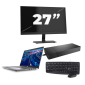 Dell Latitude 5420 - Intel Core i3 11ης γενιάς - 14 ίντσες - 16GB RAM - 256GB SSD - Windows 11 Home + 1x Οθόνη 27 ιντσών