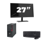 Fujitsu Esprimo P910 Micro Tower - Intel Core i5-3rd Generation - 8GB RAM - 256GB SSD - Windows 10 + 1x 27 inch Monitor