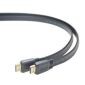 Cableexpert HDMI Αρσενικό-Αρσενικό Επίπεδο καλώδιο, 1,8m, Μαύρο