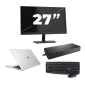 HP EliteBook 830 G7 - Intel Core i7 10ης γενιάς - 13 ίντσες - 16GB RAM - 256GB SSD - Windows 11 Home + 1x Οθόνη 27 ιντσών