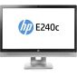 HP Elited Display E240C - 24 ιντσών - 1920x1080 - DP - HDMI - VGA - Γκρι