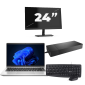 HP ProBook 440 G9 - Intel Core i3 12ης γενιάς - 14 ίντσες - 16GB RAM - 256GB SSD - Windows 11 + 1x Οθόνη 24 ιντσών
