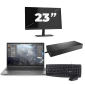 HP ZBook Firefly 14 G8 - Intel Core i7 11ης γενιάς - 14 ίντσες - 16GB RAM - 256GB SSD - Windows 11 Home + 1x Οθόνη 23 ιντσών
