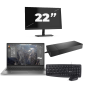 HP ZBook Firefly 15 G7 - Intel Core i7-10th Generation - 15 ιντσών - 8GB RAM - 256GB SSD - Windows 11 + 1x 22 ιντσών οθόνη
