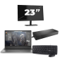 HP ZBook Firefly 15 G7 - Intel Core i7-10th Generation - 15 ιντσών - 8GB RAM - 256GB SSD - Windows 11 + 1x 23 ιντσών οθόνη