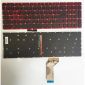 Πληκτρολόγιο φορητού υπολογιστή για Acer Nitro AN515-51 VX5-793 με κόκκινο οπίσθιο φωτισμό 28 PIN
