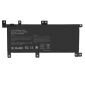 Μπαταρία φορητού υπολογιστή για Asus X556UA X556UB C21N1509 7,6V 5000mAh