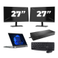 Lenovo Thinkpad L13 Yoga Gen 3 - Intel Core i5 12ης γενιάς - 13 ίντσες - Touch - 16GB RAM - 256GB SSD - Windows 11 Home + 2x Οθόνη 27 ιντσών