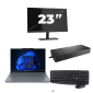 Lenovo ThinkPad X13 - AMD Ryzen 3 PRO 4450U - 13 ίντσα - 8GB RAM - 256GB SSD - Windows 11 Home + 1x 23 ίντσα Monitor