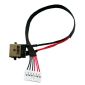 Υποδοχή τροφοδοσίας φορητού υπολογιστή DC για ASUS F751 X751
