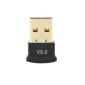 Mini Bluetooth Dongle έκδοση 5.0 (Plug&Play)
