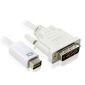 Mini DVI Αρσενικό έως DVI Αρσενικό,1,8 μέτρα
