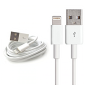 Καλώδιο USB 8 ακίδων για iPhone, iPod | χρώμα Λευκό 100 εκ