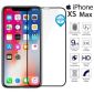 Προστατευτικό οθόνης iPhone XS Max 9h 3D Tempered Glass-Μαύρο