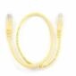 Cableexpert UTP CAT5e Patch Καλώδιο, κίτρινο, 0,25m