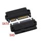 Μετατροπέας προσαρμογέα βύσματος SAS 29Pin Female σε SATA 22 Pin