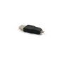 USB micro αρσενικό σε USB Αντάπτορας αρσενικό