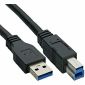Καλώδιο USB 3.0, A/B, 1,8M Μαζ