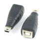 Αντάπτορας USB Mini B αρσενικό σε USB B θηλυκό