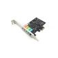 Κάρτα ήχου PCI-E 5.1 ​​καναλιού CMI8738