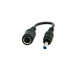 βύσμα προσαρμογέα για HP Female 7.4x5.0mm/ HP Male 4.5x3.0mm με κεντρικό πείρο