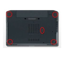 1 Λαστιχένιο πόδι Notebook για Dell Latitude E6320 E6420 E5420 κ.λπ.