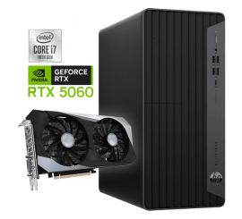 HP Elitedesk 800 G6 Tower - Intel Core i7-10th Generation - 32GB RAM - 512GB SSD - NVIDIA RTX 4060 - Win11 - Παιχνίδι PC