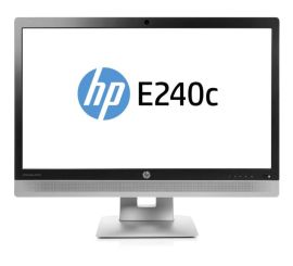 HP Elited Display E240C - 24 ιντσών - 1920x1080 - DP - HDMI - VGA - Γκρι