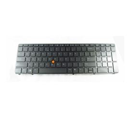 Πληκτρολόγιο φορητού υπολογιστή για HP EliteBook 8560W 8570W με μαύρο πλαίσιο pointstick