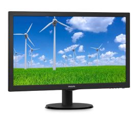 Philips 243S5LJMB - 24 ιντσών - 1920x1080 - DP - DVI - HDMI - VGA - Black