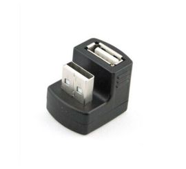 Μετατροπέας 180°USB 2.0 A Male to Female για δρομολογητή 4G κ.λπ.