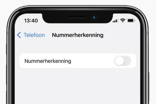 ανώνυμες κλήσεις iphone
