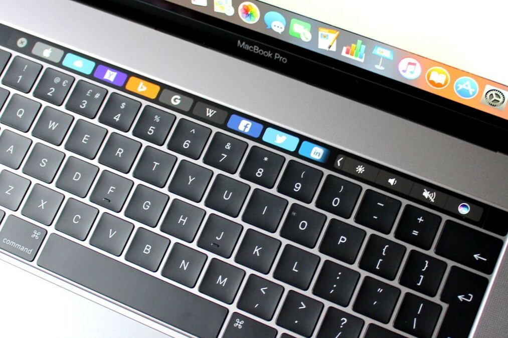 macbook toetsenbord indeling