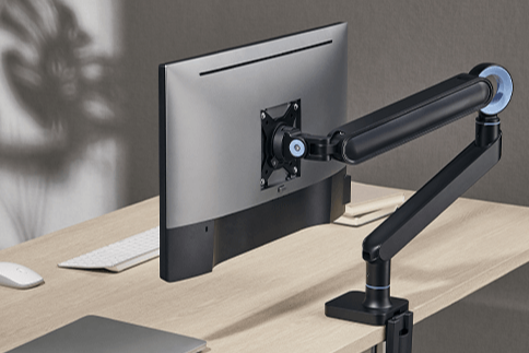 monitor arm με monitor